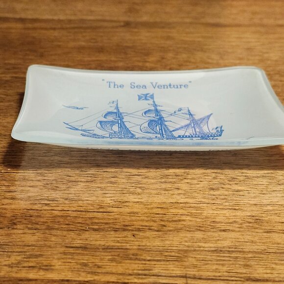 The Sea Venture Shipwreck Bermuda Commemorative Trinket Dish 350th Anniversary - Picture 3 of 3